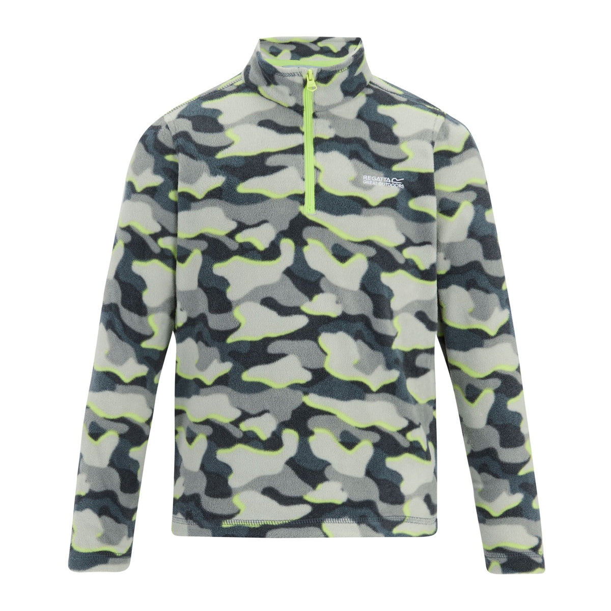 REGATTA Boy's Hot Shot II Half Zip Fleece - Camo