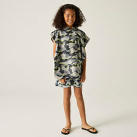 REGATTA Kids Towel Robe - Camo