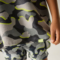 REGATTA Kids Towel Robe - Camo