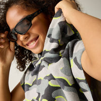 REGATTA Kids Towel Robe - Camo