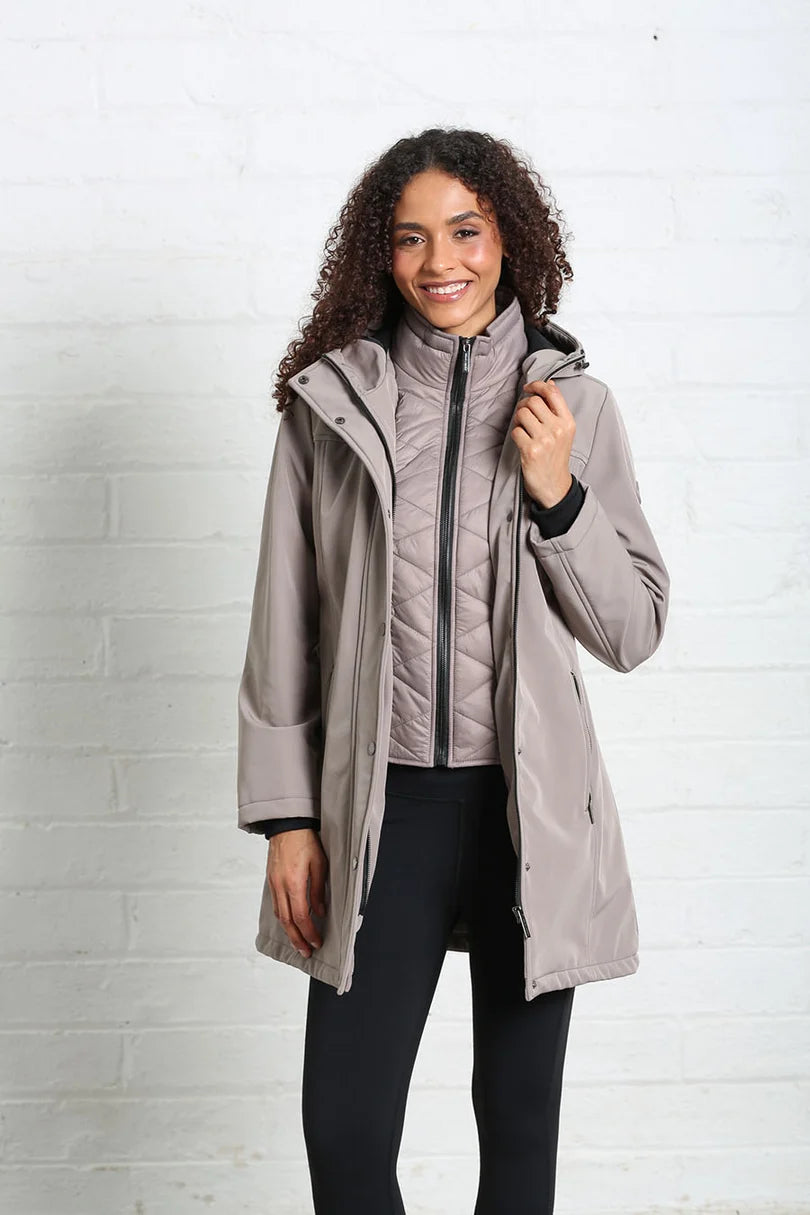 RELAX & RENEW Elsie Coat - Taupe
