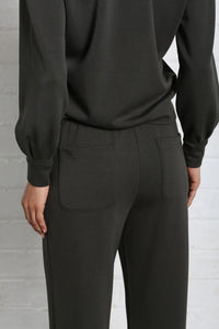RELAX & RENEW Wren Wide Leg Jogger - Khaki