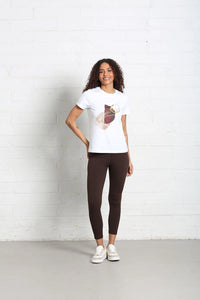 RELAX & RENEW Rosalie Graphic T-Shirt - White