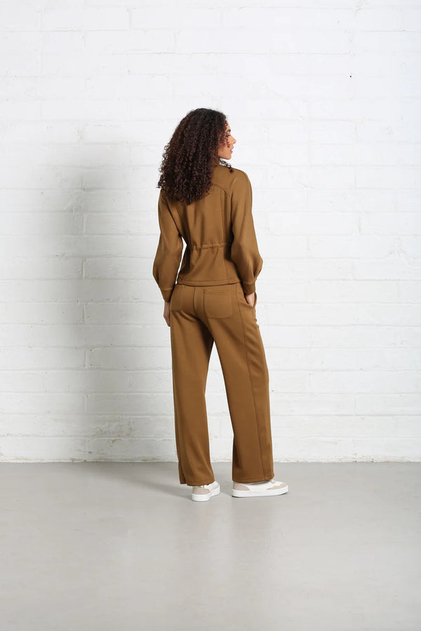 RELAX & RENEW Cora Wide Leg Jogger - Olive