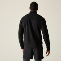 REGATTA Men's Thompson Lightweight Half Zip Fleece - Black