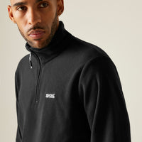 REGATTA Men's Thompson Lightweight Half Zip Fleece - Black