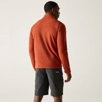 REGATTA Men's Thompson Lightweight Half Zip Fleece - Brick