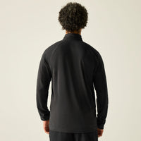 REGATTA Men's Montes Lightweight Half Zip Fleece - Ash Grey