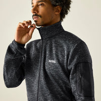 REGATTA Men's Newhill Full Zip Fleece - Ash Grey