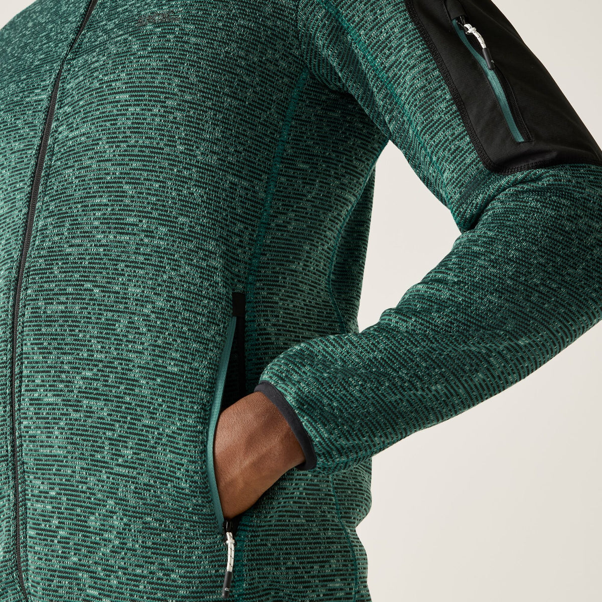 REGATTA Men's Newhill Full Zip Fleece - Teal