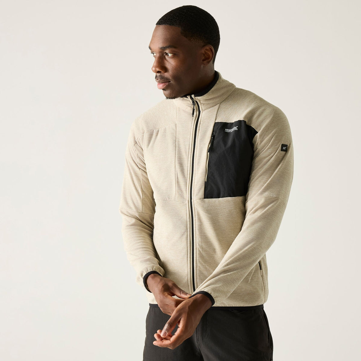 REGATTA Men's Scaris Full Zip Fleece - Stone