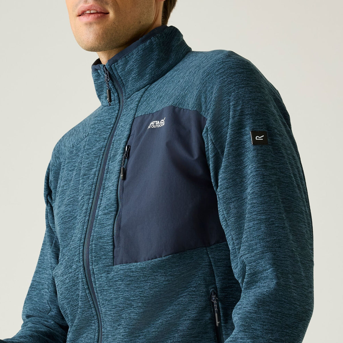 REGATTA Men's Scaris Full Zip Fleece - Blue