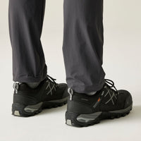 REGATTA Men's Samaris III Low Walking Shoes - Black Granite