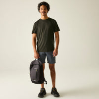 REGATTA Men's Fingal Edition Marl T-Shirt - Dark Khaki