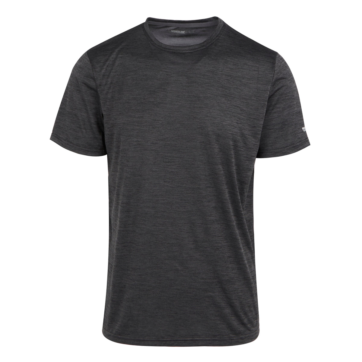 REGATTA Men's Fingal Edition Marl T-Shirt - Ash Black