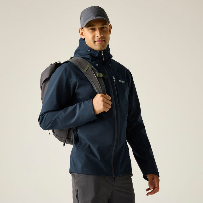 REGATTA Men's Birchdale II Waterproof Jacket - Navy
