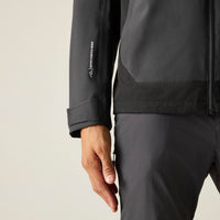 REGATTA Men's Highton IV Stretch Waterproof Jacket - Ash Black