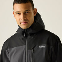 REGATTA Men's Highton IV Stretch Waterproof Jacket - Ash Black