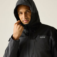 REGATTA Men's Highton IV Stretch Waterproof Jacket - Ash Black
