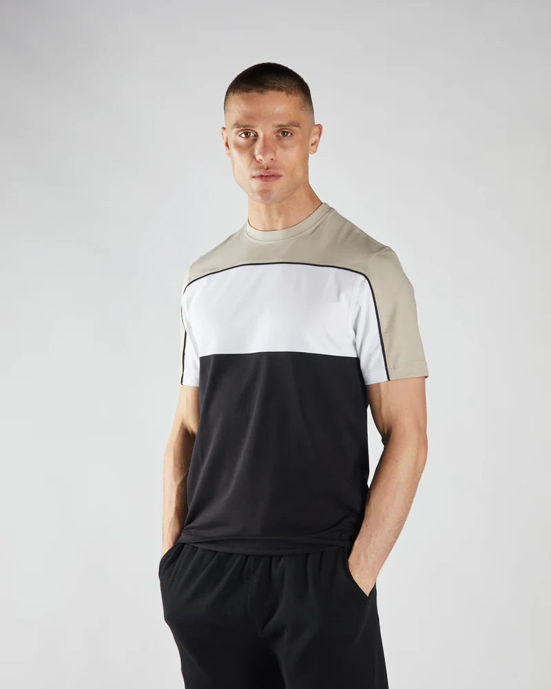 DIESEL Ron Colour-Block T-Shirt - Beachcomber