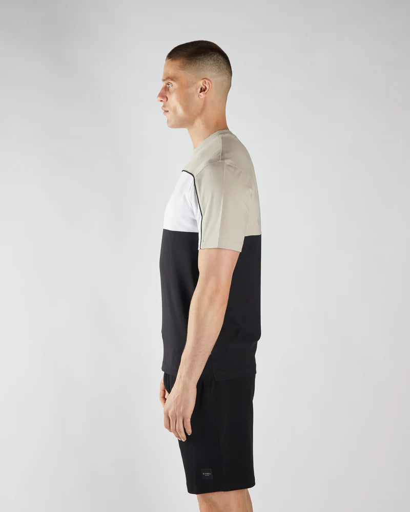 DIESEL Ron Colour-Block T-Shirt - Beachcomber