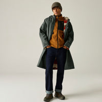 REGATTA Adult's Waterproof Changing Robe - Iron Grey/Orange Camo