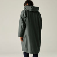 REGATTA Adult's Waterproof Changing Robe - Iron Grey/Orange Camo