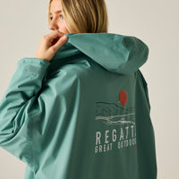 REGATTA Adult's Waterproof Changing Robe - Green