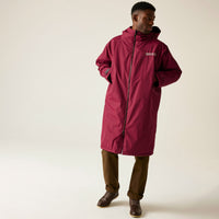 REGATTA Adult's Waterproof Changing Robe - Maroon