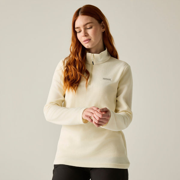 REGATTA Women's Sweethart Lightweight Half-Zip Fleece - Cream