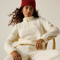REGATTA Women's Sweethart Lightweight Half-Zip Fleece - Cream