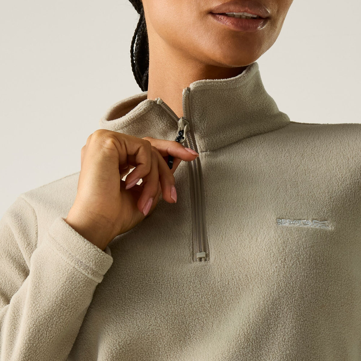 REGATTA Women's Sweethart Lightweight Half-Zip Fleece - Beige