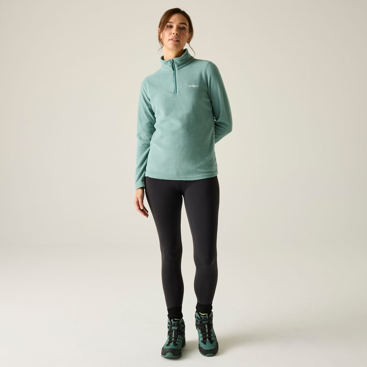 REGATTA Women's Sweethart Lightweight Half-Zip Fleece - Ivy Moss