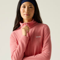 REGATTA Women's Sweethart Lightweight Half-Zip Fleece - Peach