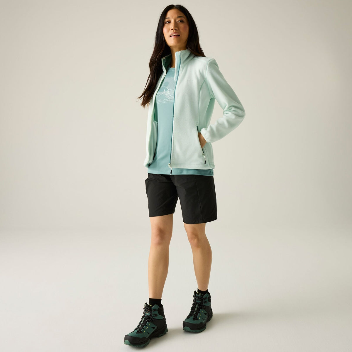 REGATTA Women's Floreo IV Full Zip Fleece - Ocean Mist – The Cope