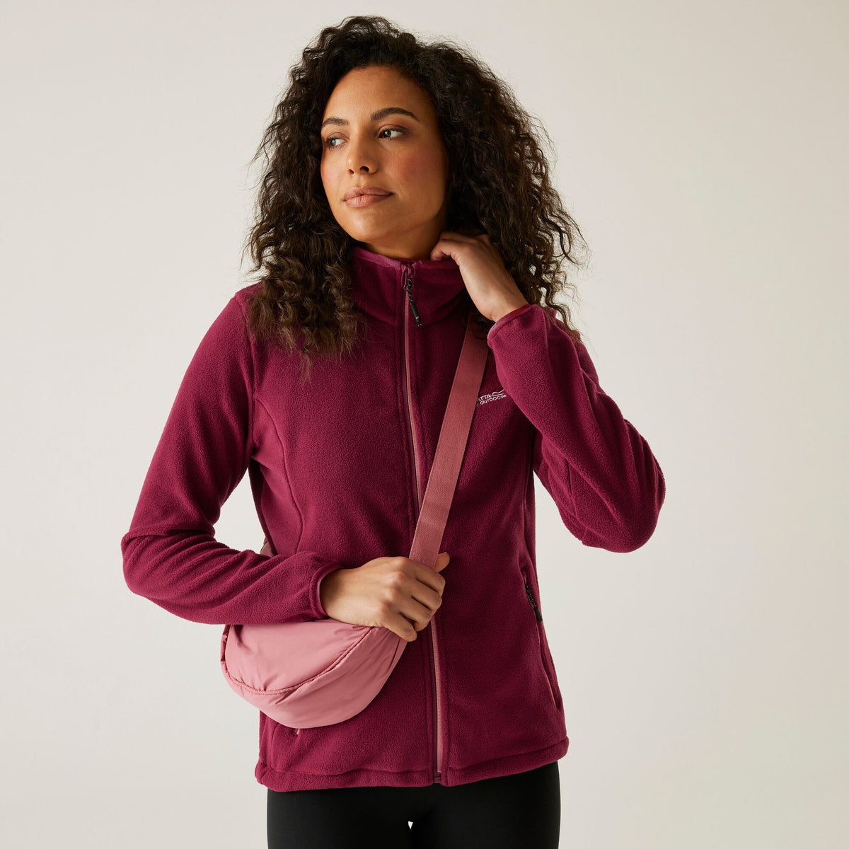 REGATTA Women's Floreo IV Full Zip Fleece - Burgundy