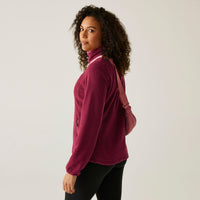 REGATTA Women's Floreo IV Full Zip Fleece - Burgundy