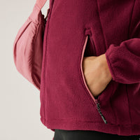 REGATTA Women's Floreo IV Full Zip Fleece - Burgundy