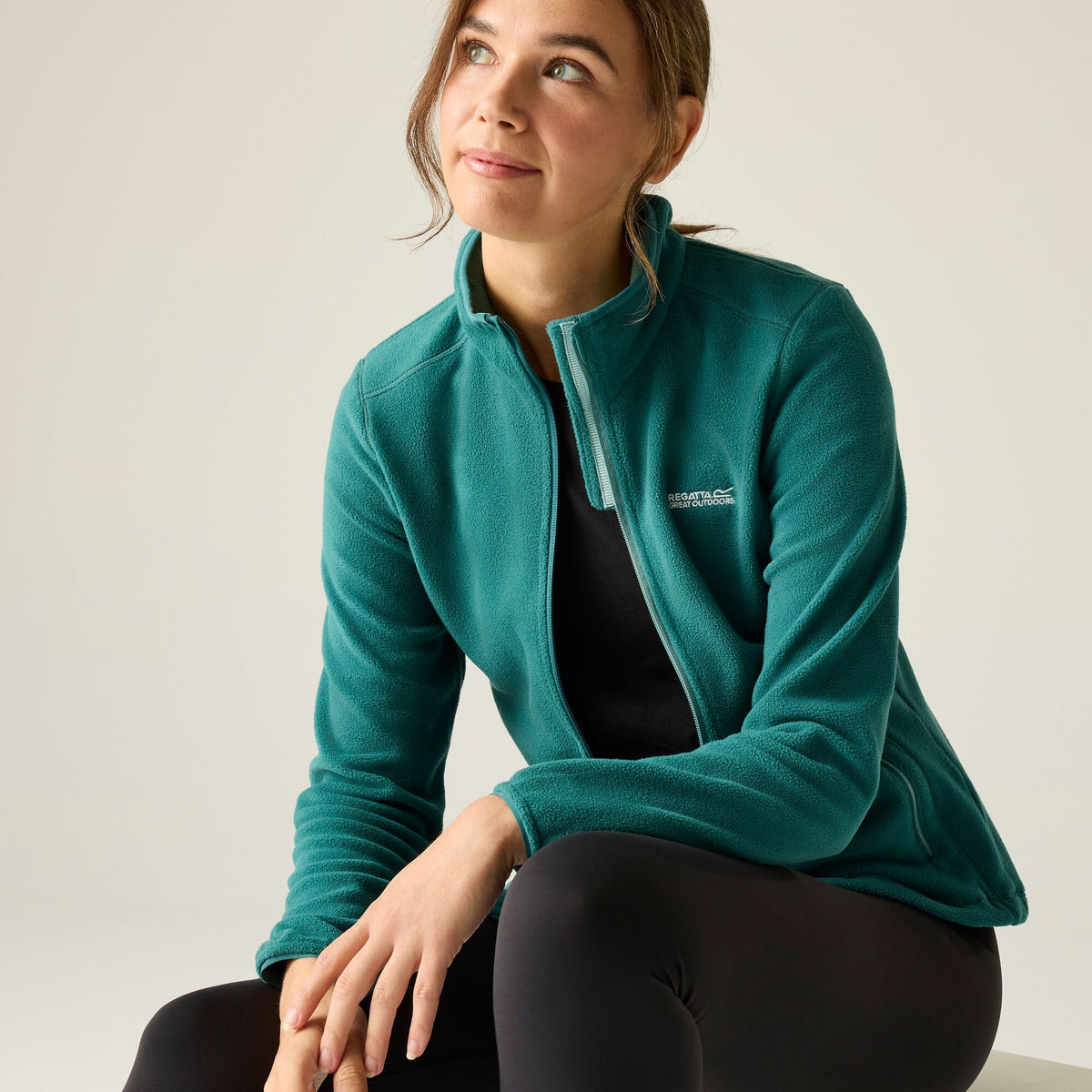 REGATTA Women's Floreo IV Full Zip Fleece - Green