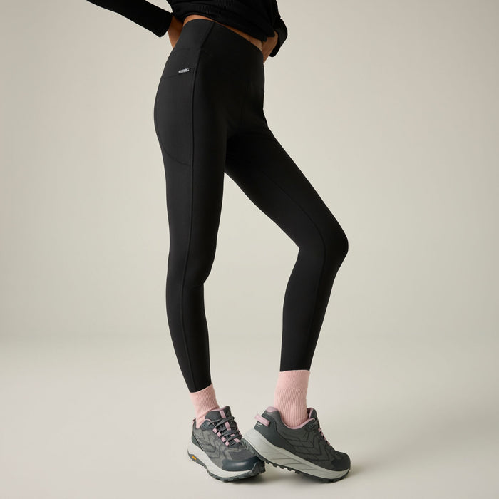 REGATTA Women's Outdoor Comfort Contour Leggings - Black