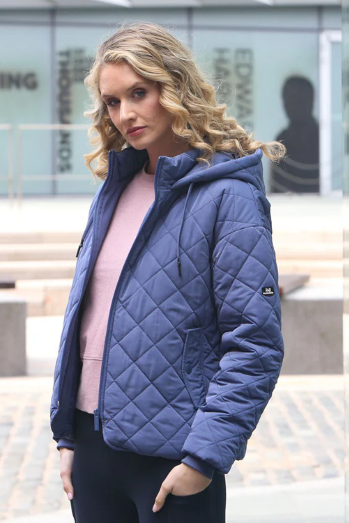 RELAX & RENEW Fia Quilted Jacket - Ink