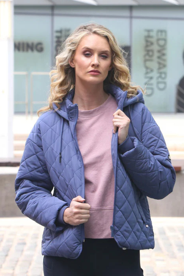 RELAX & RENEW Fia Quilted Jacket - Ink