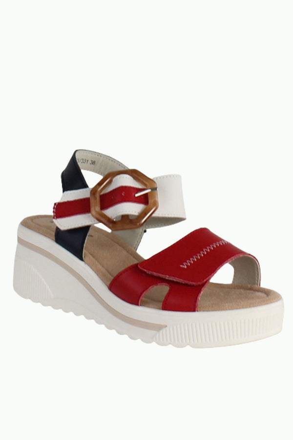 REDZ Wedge Sandal - Marine