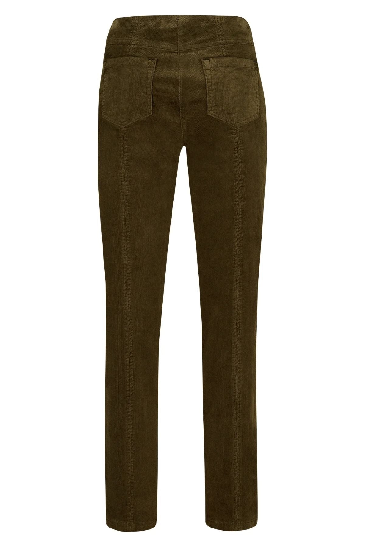 ROBELL Efi 78cm Cord Trouser - Brown