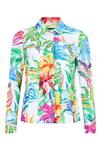 ROBELL Happy Floral Print Jacket