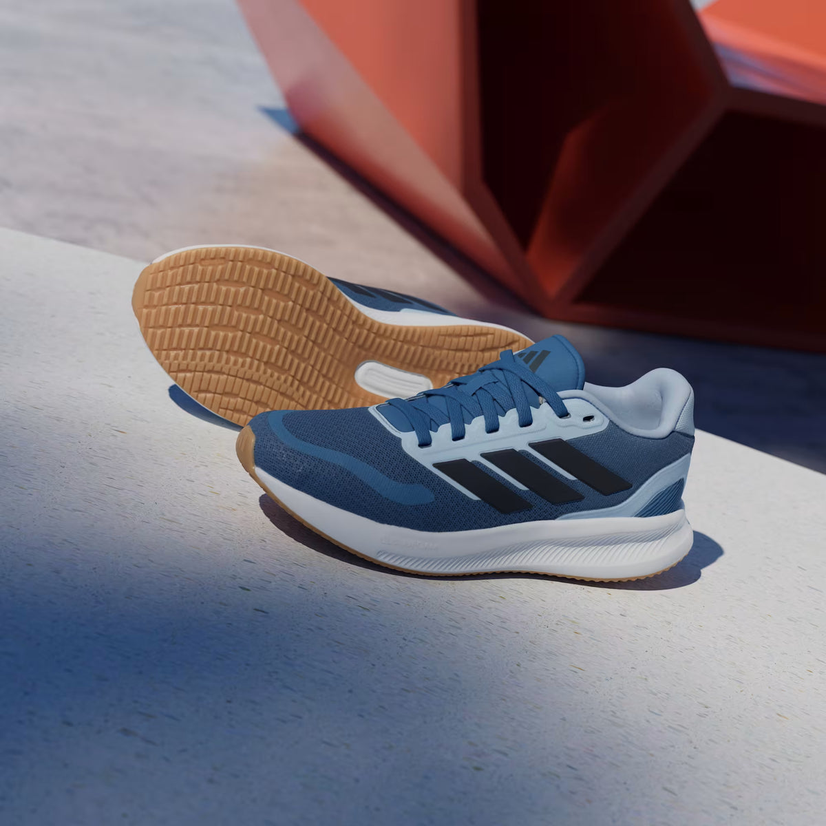 ADIDAS Boy's Runfalcon 5 Shoes - Blue | JP9390