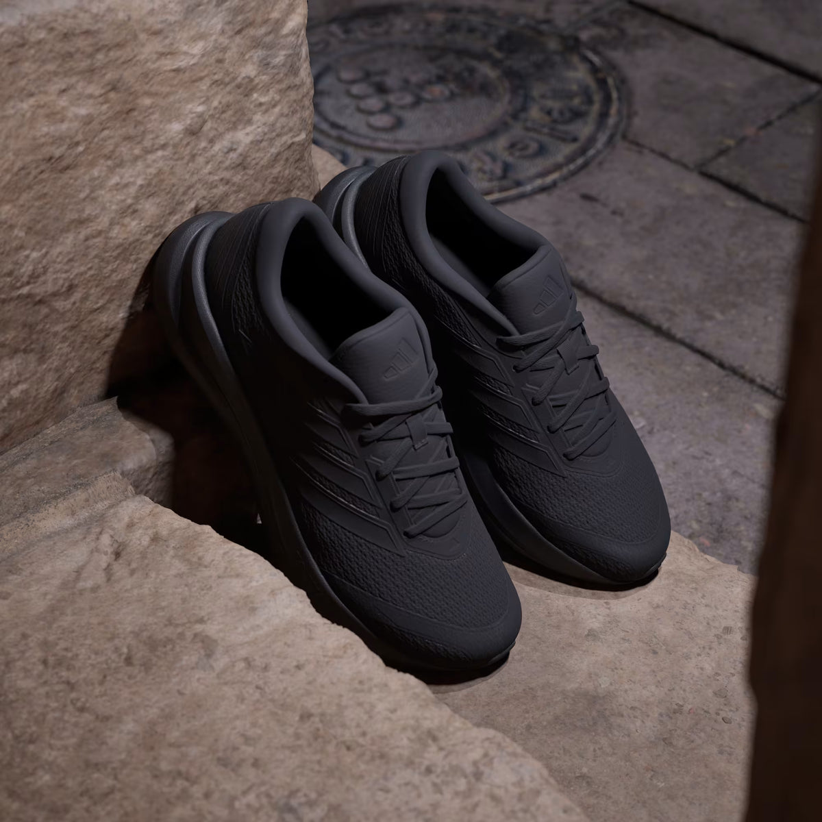 ADIDAS Runfalcon 6 Cloudfoam Running Shoes - Black | KH5566