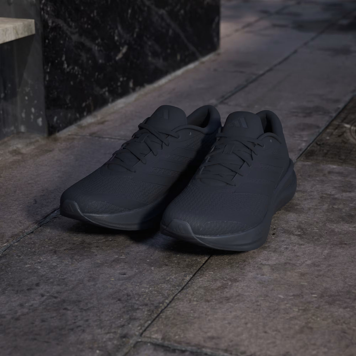 ADIDAS Runfalcon 6 Cloudfoam Running Shoes - Black | KH5566
