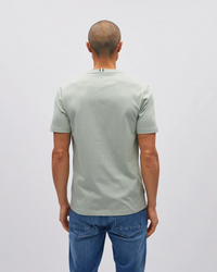 DIESEL Sammy Cotton O-Neck T-Shirt - Tidal Green