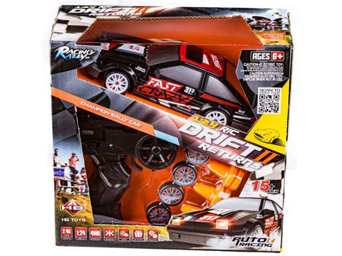 s-idee®  Drift Car 1:24 remote controlled RC car black red